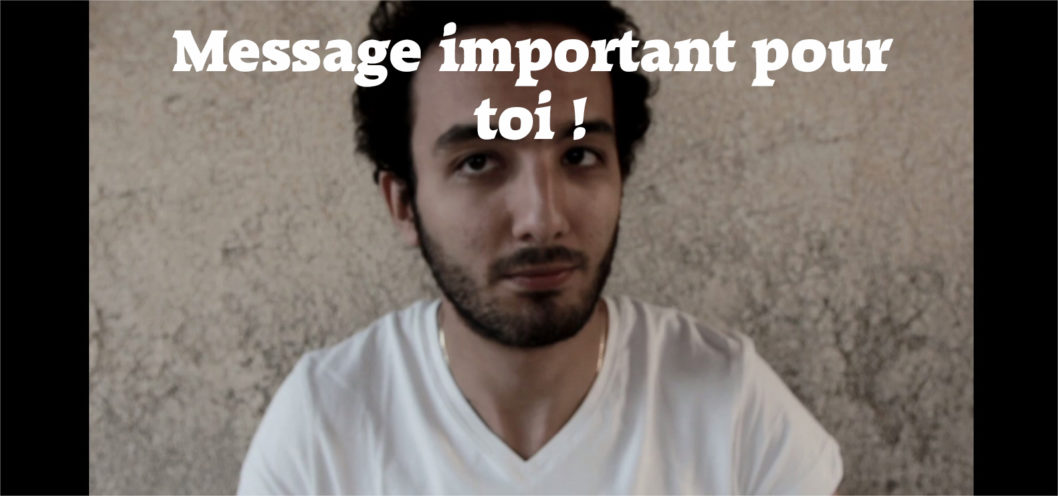 message-pour-toi Un message important à faire transmettre. Soyez positif au quotidien. Ayez le sourire. fais passer le mot, c'est un message important. Cette vidéo permet d'avoir le sourire et de recevoir un coup de boost .
