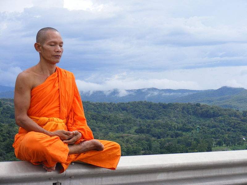 méditer au quotidien - méditation moine